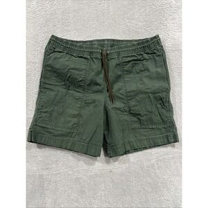 Filson Dry Falls Shorts Men's 38 Elastic Waist Drawstring 8" Inseam Hiking Green